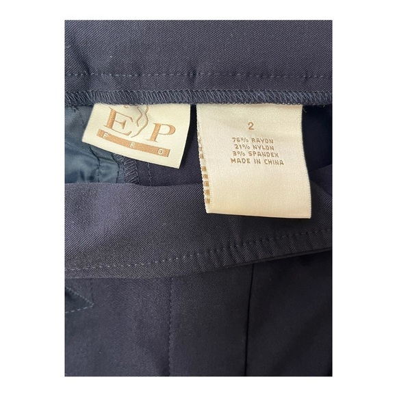 NWT BI STRETCH Black Size 2 Golf SLIM ANKLE PANT - Picture 5 of 6